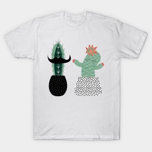 Mr and Mrs Succulents T-Shirt